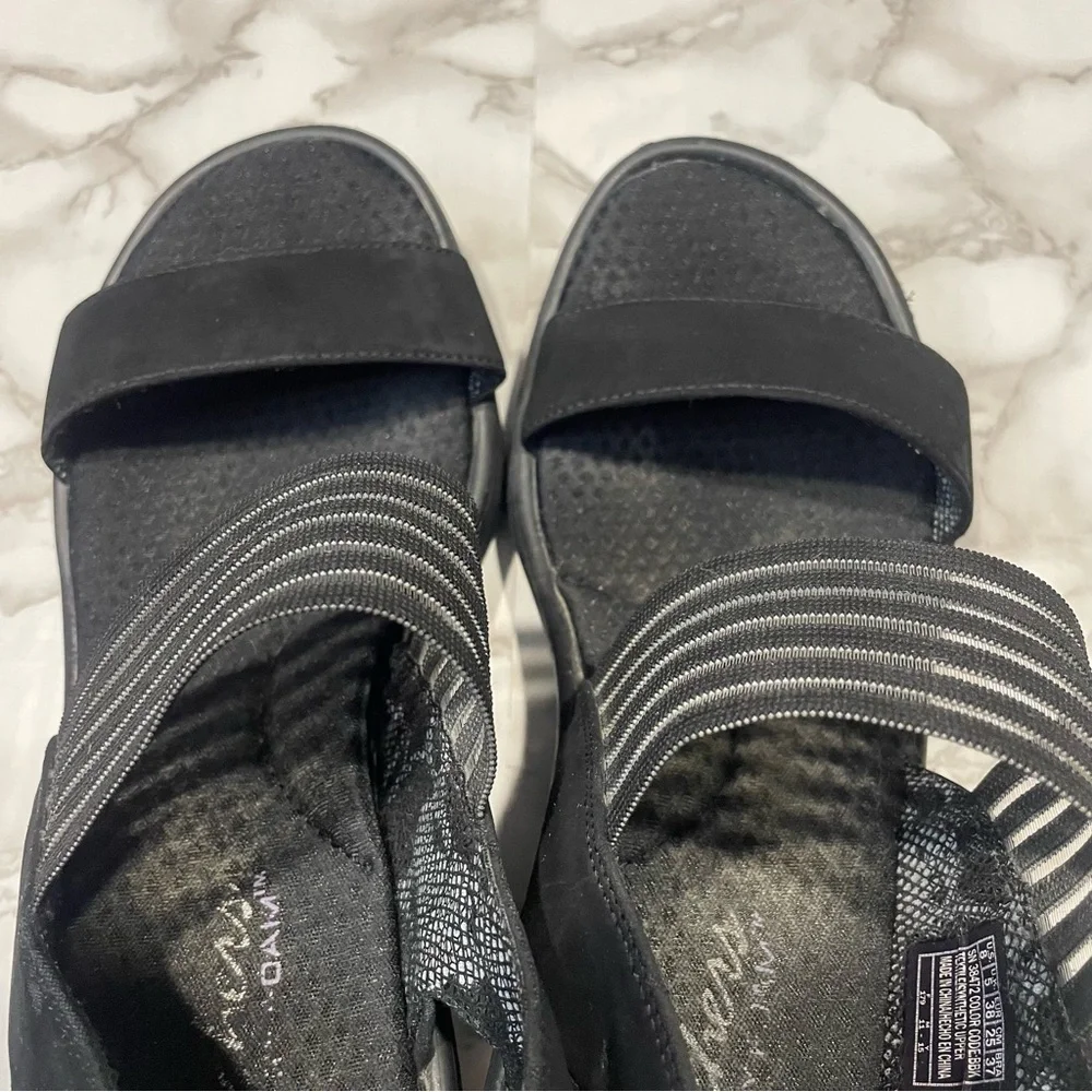 Skechers Cali Rumblers Platform Wedge Sandals - Picture 4 of 7